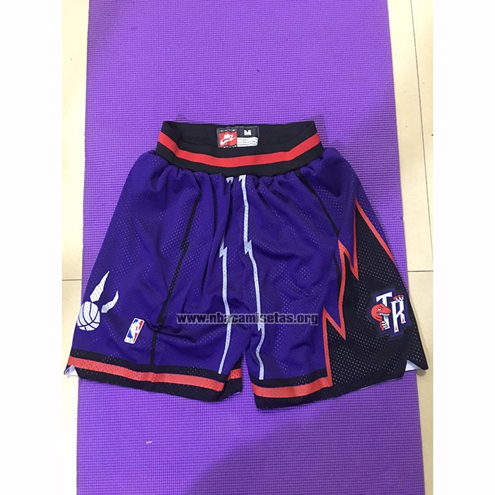 Pantalone Toronto Raptors Mitchell & Ness Violeta2